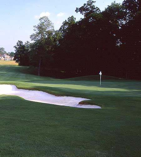 Smaller golf course installed with Zoysiagrass